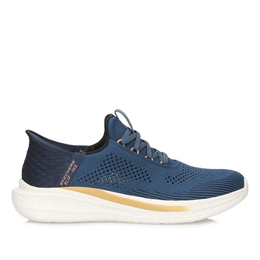 Modne Sneakersy męskie Slip-ins Skechers 210810 BLU