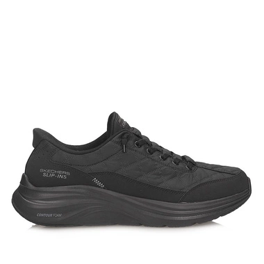 Sportowe męskie półbuty Skechers 232619 BBK CONTOUR FOAM - COZY FIT