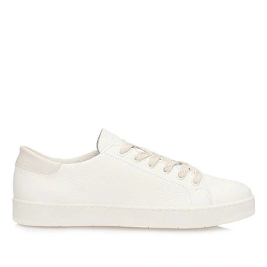Półbuty damskie Ryłko 0ERP5_HP_6TR sneakersy kremowe skórzane sznurowane