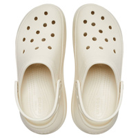 Stylowe klapki damskie Crocs Classic Crush Clog 207521 BONE