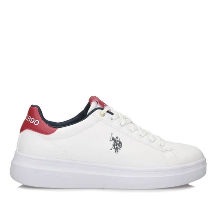 Buty sportowe Sneakersy U.S.  POLO U.S. POLO ASSN CODY001C-WHI-RED01 