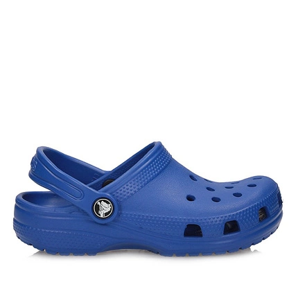 Modne klapki dziecięce Crocs Classic Kids Clog K 206991 BLUE BOLT