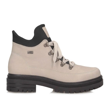 Modne sznurowane damskie botki Rieker Y3158-60