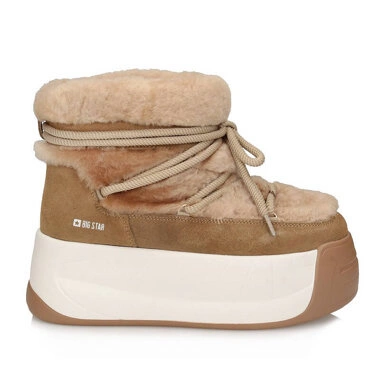 Botki Śniegowce na platformie Big Star OO274A207