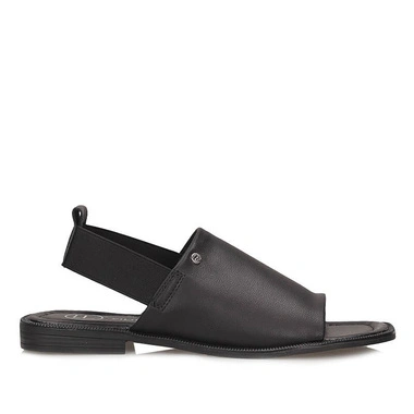 Sandały damskie Filippo DS7745/26 BK czarne skórzane wsuwane