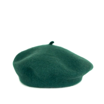 Wełniany Beret Art of Polo cz22303-14 zielony