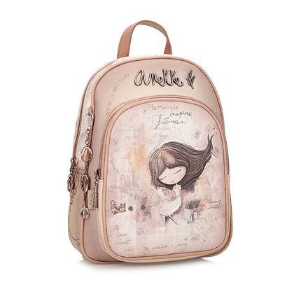 Stylowy pojemny damski plecak Anekke 40805-197 MEMORIES MOCHILA