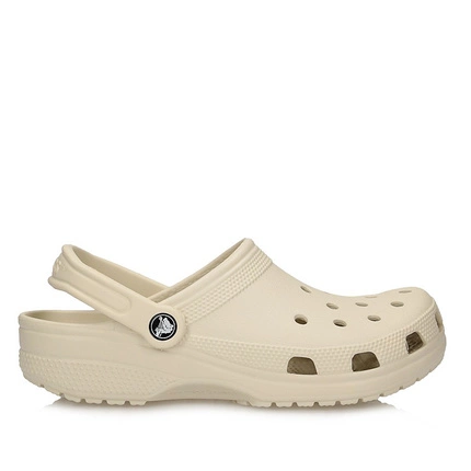 Komfortowe klapki damskie Crocs Classic 10001 BONE