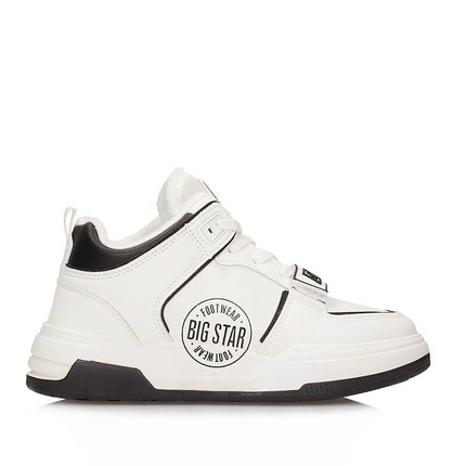 Buty sportowe sneakersy Big Star OO274A159 białe do kostki ocieplane