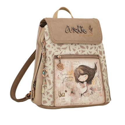 Elegancki stylowy plecak Anekke 40805-270 MEMORIES MOCHILA