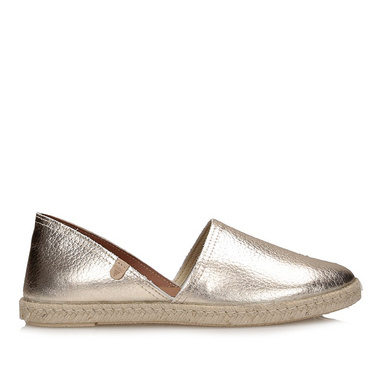 Hiszpańskie Espadryle VERBENAS CARMEN NUCLEO METAL ORO 030 0580545