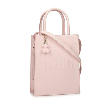 Torebka listonoszka na ramię Tous MINI BOLSO POP BRENDA LIGHT PINK 2002105915