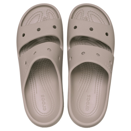 Modne klapki damskie Crocs Classic Sandal V2 209403 TAUPE