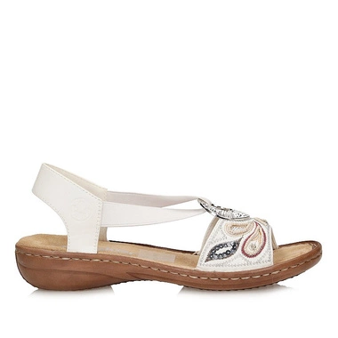 Stylowe sandały damskie Rieker 608B4-80