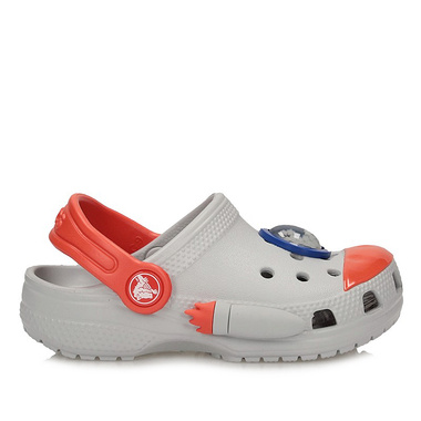 Oryginalne dziecięce klapki Crocs Classic rocket ship clog mirage